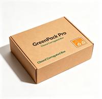 Boîte d'expédition en carton ondulé personnalisée multi-tailles, impression sur mesure, pour l'e-commerce, vente en gros