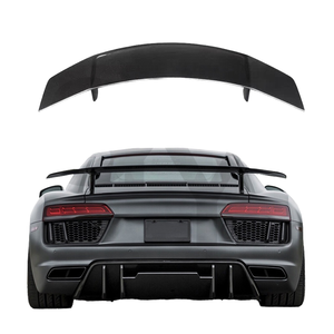 <span class=keywords><strong>Aileron</strong></span> arrière en fibre de carbone style V, modification d'<span class=keywords><strong>aileron</strong></span> d'avion en fibre de carbone GT pour <span class=keywords><strong>Audi</strong></span> R8 2016-2022, style OEM - Product Image 1