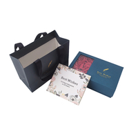 Boîte-cadeau de luxe pour la Saint-Valentin, la fête des mères, coffret de bijoux, boîte et sac avec fenêtre transparente
