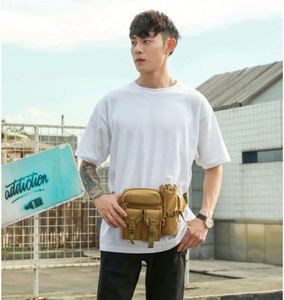 Sac banane tactique imperméable personnalisé pour la randonnée, le cyclisme, la course à pied, la pêche sportive, avec porte-bouteille pour hommes - Product Image 6
