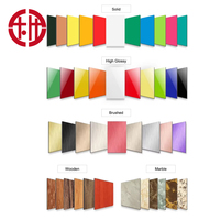 Paneles de Revestimiento de Pared Exterior Modernos Maikesen de 6 mm con Recubrimiento de PVDF, ACP ACM, Antiestáticos, Ecológicos, Grado Ignífugo A2 para Uso en Hoteles