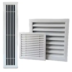 12X4 Inches Linear Slot Grille Bar Slot Diffuser Customized Size Air Vent For HVAC System