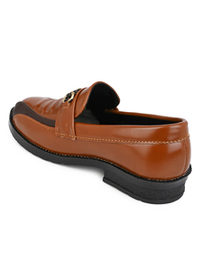 Trendy Tan Leather <b>Boots</b> for Boys Lightweight Comfortable Lace Up Soft Sole Fashion Footwear for Everyday Use - Product Image 4
