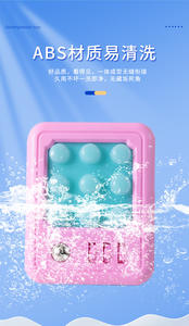 ハンドヘルドキューブ不安防止ゲーム脳トレーニング教育マジックスクイーズキューブクリエイティブバブルフィンガー3in1おもちゃ - Product Image 3