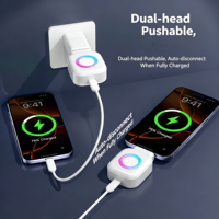 Chargeur intelligent 140W à déconnexion automatique avec détection de charge complète par IA et séparateur d'éjection pour la protection des batteries de téléphones, tablettes et ordinateurs portables Type-C