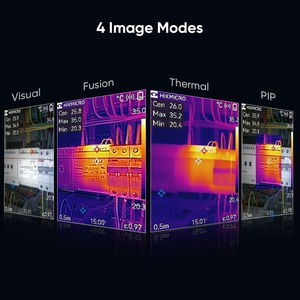 กล้องถ่ายภาพความร้อน B10 ความละเอียดอินฟราเรด 256 x 192 พร้อมกล้องภาพสี 2MP สำหรับการตรวจสอบบ้าน B10 กล้องถ่ายภาพความร้อน B10 - Product Image 5