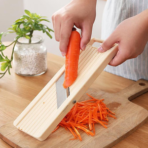 Nhật Bản phong cách phẳng planer cắt Board vắt tay <span class=keywords><strong>Slicer</strong></span> nhựa rau và trái cây vắt tay cho củ cải và các thành phần khác - Product Image 3