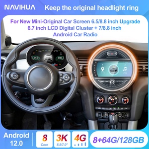 Navihua Nouveauté 8.8'' Autoradio Android Multimédia Carplay 6.5 Pouces Affichage Numérique pour BMW NEW MINI F55 F56 NBT 2015-2017 - Product Image 6