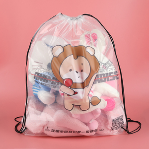 Biểu Tượng Tùy Chỉnh Trong Suốt Dây Kéo Ba Lô Chuỗi Nhựa Không Thấm Nước Bao Bì Túi Cho Claw Gấu Đồ Chơi Sang Trọng Búp Bê - Product Image 1