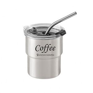 300ML 304 Stainless Steel Drinking Cup for Outdoor Camping, Portable, with Heat-resistant Cup Pad - Product Image 6
