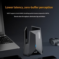 COMFAST CF-987BE Adaptateur Réseau Sans Fil Intelligent Externe WiFi7 Gaming USB3.0 5000Mbps Tri-Bande 6500M En Stock