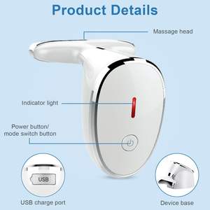 2025년형 신제품 7-in-1 광선 테라피 페이스 리프팅 마사지기 다기능 주름 개선 바이오 전기 가정용 뷰티 디바이스 - Product Image 5