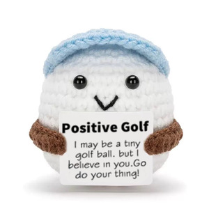 Poupées en peluche amigurumi mignonnes en forme de mouton, confectionnées <span class=keywords><strong>à</strong></span> la main au crochet (motif pomme de terre et concombre), en fil tissé, pour une énergie positive, décoration de bureau, cadeau unique pour tous les âges - Product Image 2
