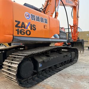 Excavadora Original Japonesa Hitachi ZX160 de 16 Toneladas, Excavadoras Usadas de Segunda Mano, Excavadora de Orugas Usada Hitachi para Trabajos de Minería - Product Image 1