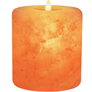 Natural Aroma <b>Candle</b> Salt Diffuser With Himalayan Pink Salt <b>Carved</b> Home Decoration for Home and Office - Product Image 2