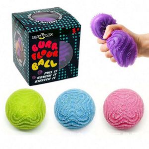 Spiky TPR Squishy Novelty Soft <b>Squeeze</b> <b>Ball</b> Slow Rising Stress Relief for Kids Office Hand Fidget Toys - Product Image 1