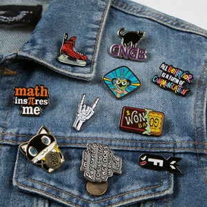 Personalized Hard Soft Enamel Lapel <b>Pin</b> Custom <b>Art</b> Design Metal Enamel <b>Pins</b> Fashion Brooch Souvenir Gift for Collection - Product Image 4