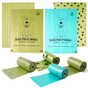 Üretici PE + EPI köpek atık kaka poşetleri sevimli desen çevre dostu Compostable biyobozunur köpek Poop çöp torbaları - Product Image 5