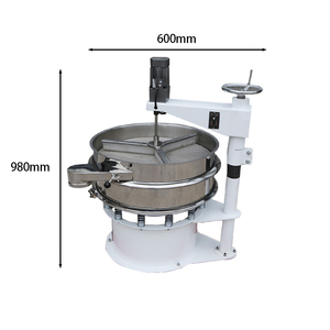 Tamis vibrant circulaire à agitation forcée pour la séparation des agglomerations de poudre de résine chimique – Machine de criblage industrielle à agitation forcée - Product Image 3