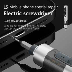 <span class=keywords><strong>Tournevis</strong></span> électrique intelligent MaAnt L5 Pro avec double réglage du couple, adapté aux appareils ménagers et aux outils de réparation de téléphones portables - Product Image 5