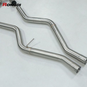 High-Performance Stainless Steel Cat-<b>Back</b> Exhaust for BMW M340i G20 2020-2023 3.0T B58 with Valvetronic Muffler - Product Image 3