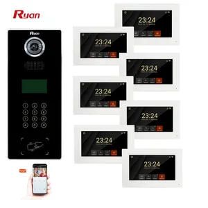 Ryan New Hot Sale High Quality 2-WIRE IP WIFI Video Door Phone 1080P Camera Apartment Intercom System Door Phone Access Control