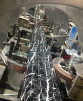 Machine d'estampage à chaud de feuille de profil de PVC en ligne multifonctionnelle automatique de BOGDA pour des profils de PS