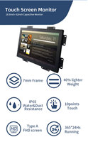 Nuevo Monitor LCD OEM de 19 Pulgadas con Pantalla Táctil Capacitiva IPS, Marco Abierto, Industrial, Android, Negro, 5:4, D-SUB, Serie Business