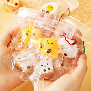 Lindos Mini Juguetes Taba Mochi Kawaii al por Mayor, Comida Simulada Unisex, Juguetes Antiestrés para Apretar, Regalos para Fiestas de Cumpleaños - Product Image 2