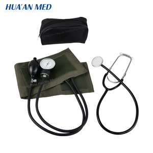 HUAAN, хлопковая манжета, ручной тонометр для измерения артериального давления, аппарат для измерения давления, анероидный Сфигмоманометр с одной головкой, стетоскоп - Product Image 2