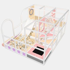 Moderno y Novedoso Parque Infantil Interior de Plástico Suave Personalizado con Temática de Macaron para Niños - Product Image 3