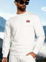 Pull décontracté pour homme 2025, col rond, jacquard tricoté, uni, manches classiques, coupe ample, écologique, pour l'automne