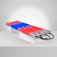 Tube lumineux LED à pixels RVBIC adressable de haute qualité 24V 360°, 40mm 45mm D40 D45, tube rond à pixels RVB IC 360 degrés
