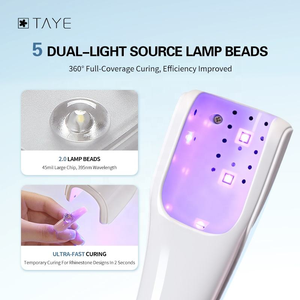 Lampe à ongles UV LED rechargeable portable TAYE, dispositif de séchage rapide de haute qualité <span class=keywords><strong>pour</strong></span> un usage domestique - Product Image 3