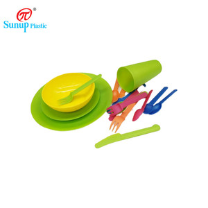 Usine <span class=keywords><strong>Prix</strong></span> de Première Main Soutien Personnalisation Couleurs Écologique En Plastique De <span class=keywords><strong>Vaisselle</strong></span> - Product Image 4