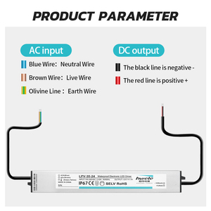 CE ROHS Certified LPV-30W IP67 <strong>Waterproof</strong> LED <strong>Module</strong> 0.65A 24V/1.25A Industrial Greenhouse Street Switching <strong>Power</strong> <strong>Supply</strong> - Product Image 3