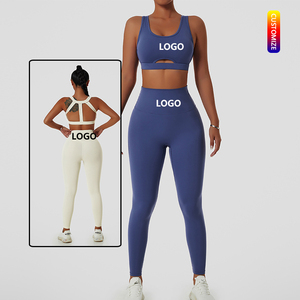 Sujetador deportivo de secado rápido para mujer, ropa deportiva con cuello en U, Espalda descubierta, para Fitness y Yoga, a prueba de golpes, <span class=keywords><strong>2022</strong></span> - Product Image 1