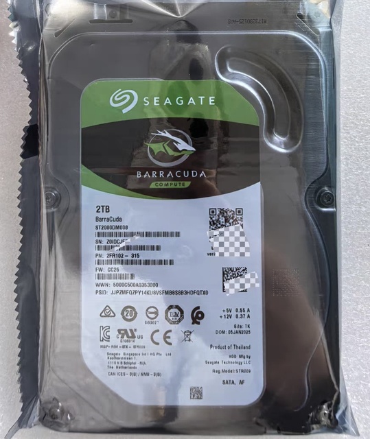 Wholesale 2TB 1TB 4TB SATA HDD ST2000DM005 ST2000DM006 ST2000DM008 7200rpm 256M Hard Drive for Desktop and NAS HDD