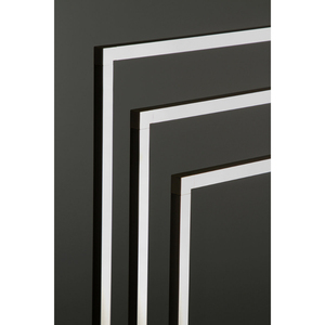 Porte-serviettes mural moderne à cinq niveaux, support portable pour salle de bain, barres de suspension multi-niveaux, cadre en métal en acier inoxydable - Product Image 2