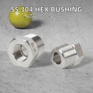 Adattatore riducente in acciaio inox ad alta pressione maschio femmina estremità ispessite interno ed esterno filettature-Pipe dimensioni <span class=keywords><strong>3/4</strong></span> "1"