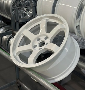 LZT-1263 Gloss Pearl <strong>White</strong> Forged Monoblock Volk Racing <strong>TE37</strong> Wheels 17 18 19-inch 5x114.3 <strong>Rims</strong> for Civic Si Type R G80 M3 S2000 - Product Image 2