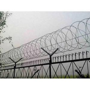 <span class=keywords><strong>PVC</strong></span> tráng nhúng nóng mạ kẽm sắt thép gai cuộn dây concertina dây cho hàng rào bảo vệ mạ kẽm dao cạo dây lưới - Product Image 6