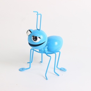 Artisanat en fer forgé le plus vendu : Abeille à double paupière style Art Déco pour décoration murale de <span class=keywords><strong>balcon</strong></span> et de <span class=keywords><strong>jardin</strong></span> - Product Image 4