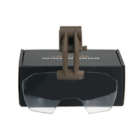 Casque tactique VAS Shroud avec visière fixe ARM, lunettes de protection anti-buée et anti-vent de 3 mm