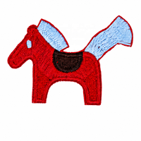 Fournisseur certifié OEKO-TEX/GRS, applique à coudre, broderie personnalisée, patch brodé, étiquette brodée avec de jolis animaux
