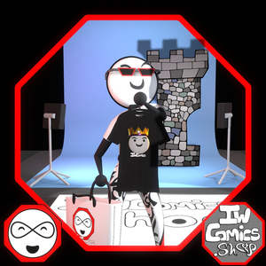 Camiseta Informal y Relajada para Mujer King Stickman, Transpirable, de Algodón, Estilo Coreano, Corte Ajustado, Talla XS, Larga y Corta para Verano - Product Image 2