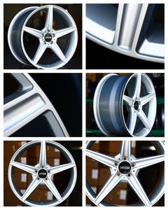 Venta caliente 18/19/20/21 pulgadas Pcd 108 Tuning ruedas forjadas nuevas llantas <span class=keywords><strong>de</strong></span> cara <span class=keywords><strong>de</strong></span> máquina negra <span class=keywords><strong>de</strong></span> aluminio <span class=keywords><strong>de</strong></span> varios radios para Volvo S60 S90 Xc90 - Product Image 4