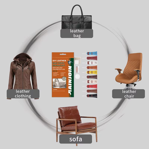 Комплект для ремонта кожи автомобиля, 10 цветов - Product Image 6