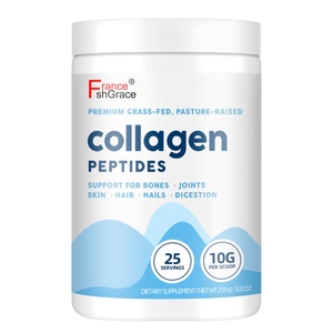 Péptidos de Colágeno en Polvo con Etiqueta Personalizada 250g, Apoyo para la Salud Ósea en Adultos, Suplemento de Péptidos de Colágeno - Product Image 1