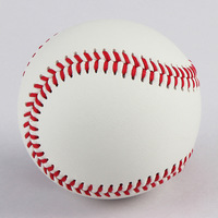 Ballon de baseball professionnel en cuir de vachette durable avec noyau en laine pour entraînements quotidiens en extérieur